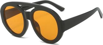 Generic Womens Commuter Sports Outdoor Sunglasses(Orange)