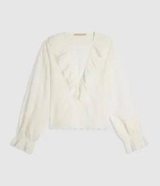 Vanessa Bruno Blouse Haldo Ecru
