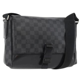Louis Vuitton Pre-owned Cross Body Bags, female, Black, Size: ONE SIZE Pre-owned Messenger PM