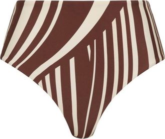 Seafolly Coastline High Waisted Pant Bikini-Bottom f&uuml;r Damen | rosa