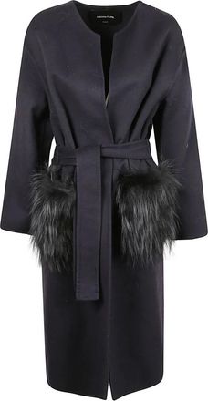 Fabiana Filippi Donna, Cappotti, Blu, S, new