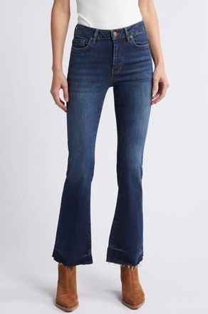 Frame Denim Le Crop Mini Boot Raw Hem Jeans in Moonflower at Nordstrom Rack, Size 34