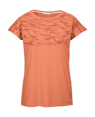 Killtec T-Shirt KILLTEC KOS 22 WMN TSHRT, Damen, Gr. 36, rot (lachs), Oberstoff: 92% Polyester, 8% Elasthan, Shirts T-Shirt, Atmungsaktives, schnelltrocknende