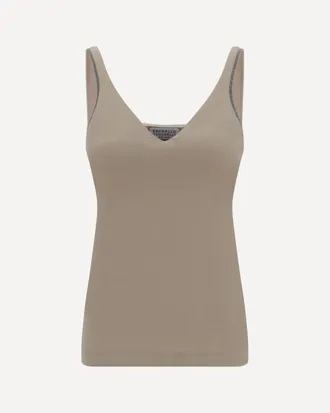 Brunello Cucinelli Top with embellishments Female XXS