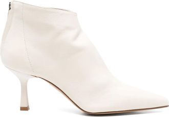 Gis&egrave;l moir&egrave; Elise ankle boots - Neutrals
