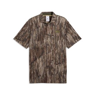 Puma Polo da golf camo PUMA x REALTREE da uomo, Accessori, Verde, XXL