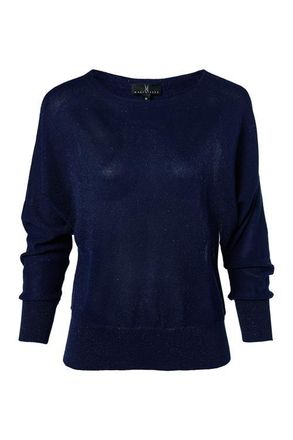 Mart Visser Aylene Sequin Trui Navy