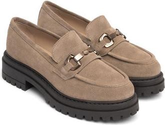 Nero Giardini Lug Loafer in Mocha at Nordstrom, Size 38