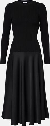 Veronica Beard Abito midi Vaughn con raso