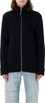 Maison Margiela Zwart Gebreide Vest Aw 25 - Heren - Vesten - Zwart - M - Wol - Truien & Vesten
