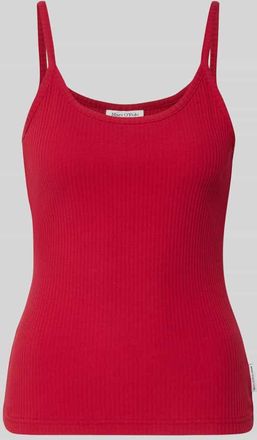 Marc O'Polo Denim Marc OPolo Denim Slim Fit Tr&auml;gertop aus Baumwoll-Mix in Rot, Gr&ouml;&szlig;e XL