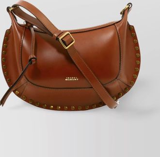 Isabel Marant oskan moon small leather shoulder bag
