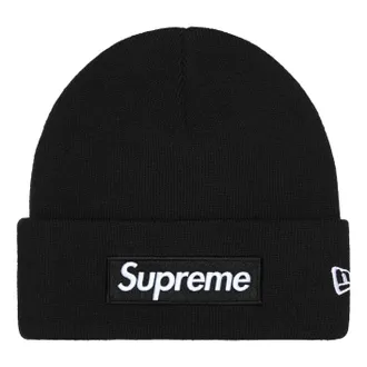 SUPREME FW25 New Era Bo Logo Beanie Black FW25BN5-BLACK