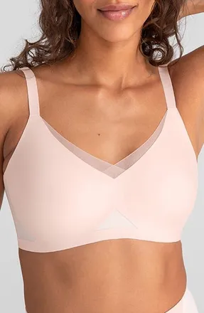 Honeylove Liftwear Crossover Bra in Petal at Nordstrom, Size 44Ddd/f