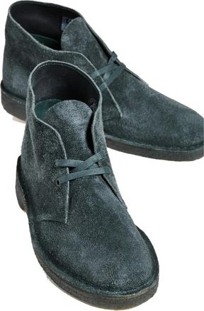 Clarks Schoenen met veters - Heren - Veterschoenen - Groen - 45 EU - Leer - Schoenen
