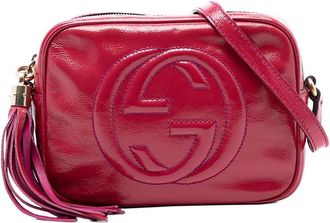 Gucci Pre-owned Gucci Patent Soho Disco Crossbody Ladies RTN59L6GBRFKFJ53