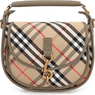 Burberry B Clip piccola Messenger bag - Dames - Handtassen - Veelkleurig - ONE Size - Katoen - Tassen