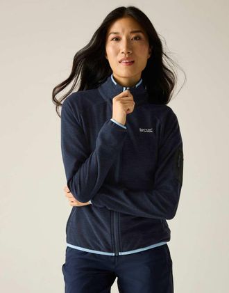 Regatta Rivendell - Pile blu navy con zip
