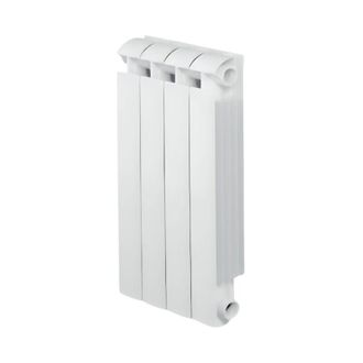 Global Radiador De Calefacci&oacute;n Central De 5 Elementos Klass 800 De Fundici&oacute;n De Aluminio Blanco 648w