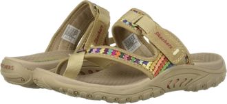 Skechers Womens Reggae-Mad Swag-Toe Thong Woven Sandal 6.5 UK