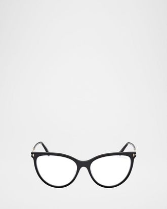 Tom Ford Blue Light Blocking Cat-Eye Glasses
