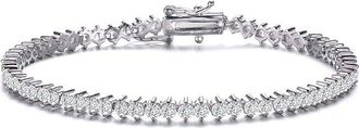 Rachel Glauber Cz Tennis Bracelet