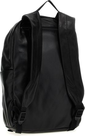 Balenciaga Mens Bicolor Lamb Leather Backpack
