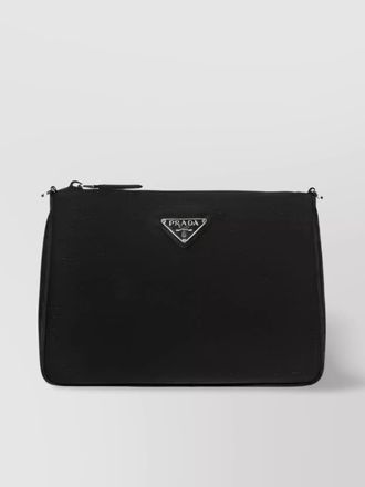 Prada nylon messenger bag