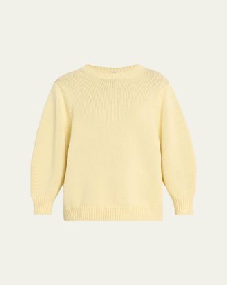 Toteme Oversized Crew Knit Sweater