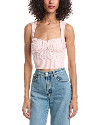 Guizio Guizio Gemma Knit Wool-Blend Top