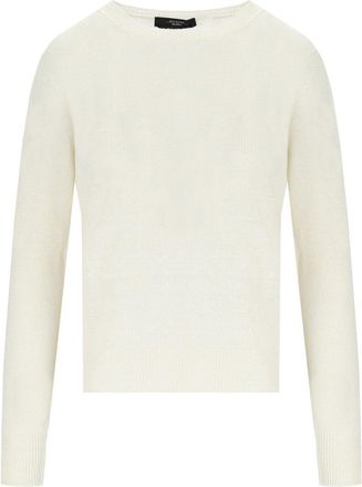 Weekend by Max Mara MAGLIA GIROCOLLO AZTECO BIANCA MAX MARA WEEKEND