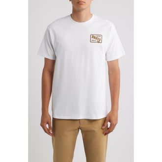 Brixton Emery Graphic T-Shirt in White at Nordstrom, Size Xx-Large