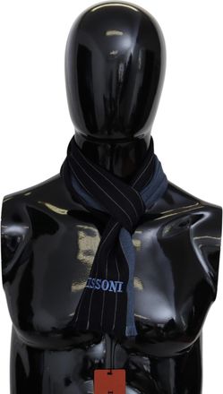 Missoni Striped Wool Unisex Wrap Mens scarf