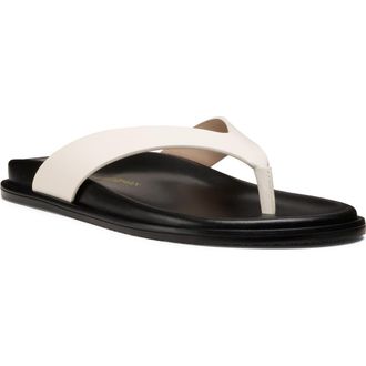 Stuart Weitzman Marykate Flip Flop in Cream at Nordstrom, Size 11