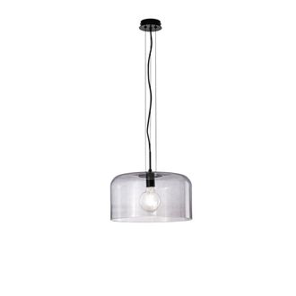 Luce-Ambiente-Design Gibus suspension in Gray Glass 35 Cm