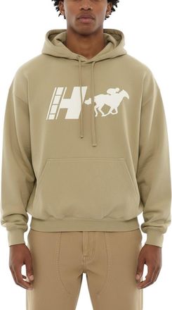 1989 STUDIO Beige Graphic Print Hoodie
