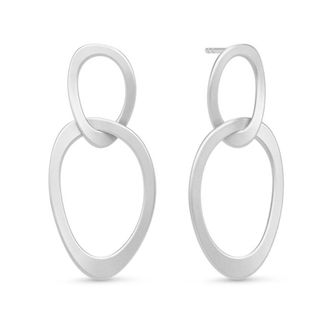 Julie Sandlau Accessoires, Dames, Grijs, ONE Size, Ava -oorbellen