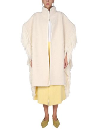 Jil Sander Jacquard Cape
