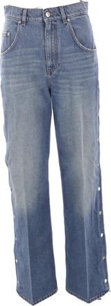 Stella McCartney Bootcut Jeans - Dames - Regular Fit Jeans - Blauw - W27 - Katoen - Jeans