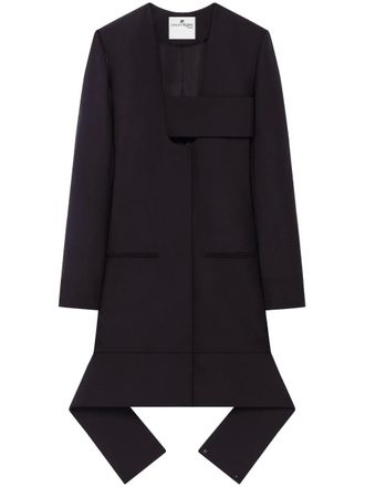 Courrèges Infinity mini dress - Black