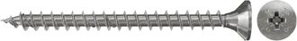 Fischer 200x Power-fast 5 X 30 Cabeza Avellanada Acero Inoxidable A2 Rosca Completa Ranura Cruzada Pz - 657210