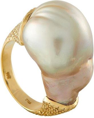 Yvel 18K Pearl Ring (Authentic Pre-Loved)
