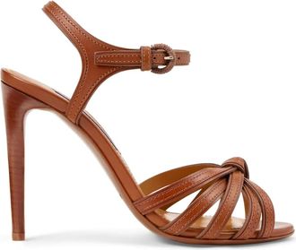 Ralph Lauren Collection Sandali Kieran 100mm - Marrone
