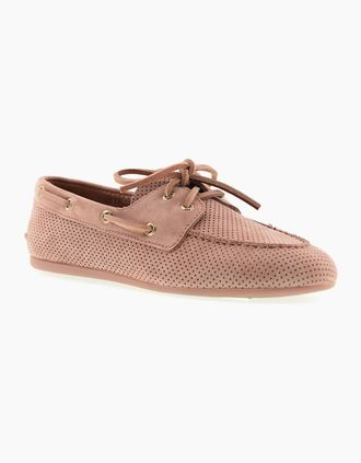 Sperry Top-Sider Womens Sperry Slim Boat Shoe Leather Womens Amaretto Boat Shoes - Brown - Size: UK 8 / eu 41.5 / us 10.5