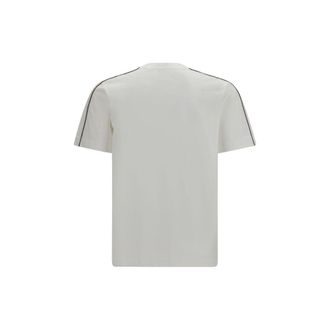 Burberry Check T-Shirt - White