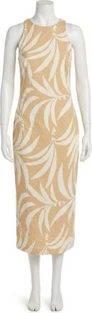 Z Supply Adison Vacances Midi Dress In Santal