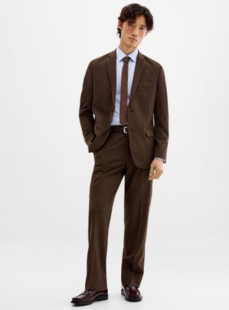 Le 31 Mens Stretch piqu&eacute; suit Berlin fit - Regular