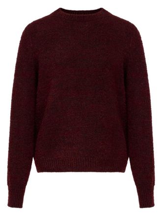 Maison Margiela Bordeaux Virgin Wool Blend Sweater