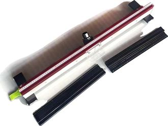 OEM Mesa Para Fresadora, Salida De Virutas Ajustable, Mango De Bloqueo De Doble Extremo, Color Rojo