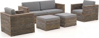 Rough Country Rustic Furniture ROUGH-C stoel-bank loungeset 5-delig